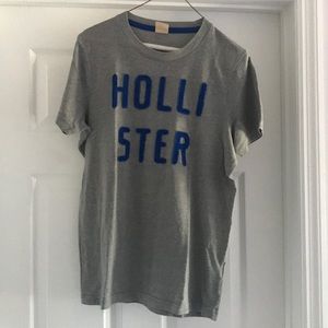 Hollister California Size Large Men’s T shirt Gray